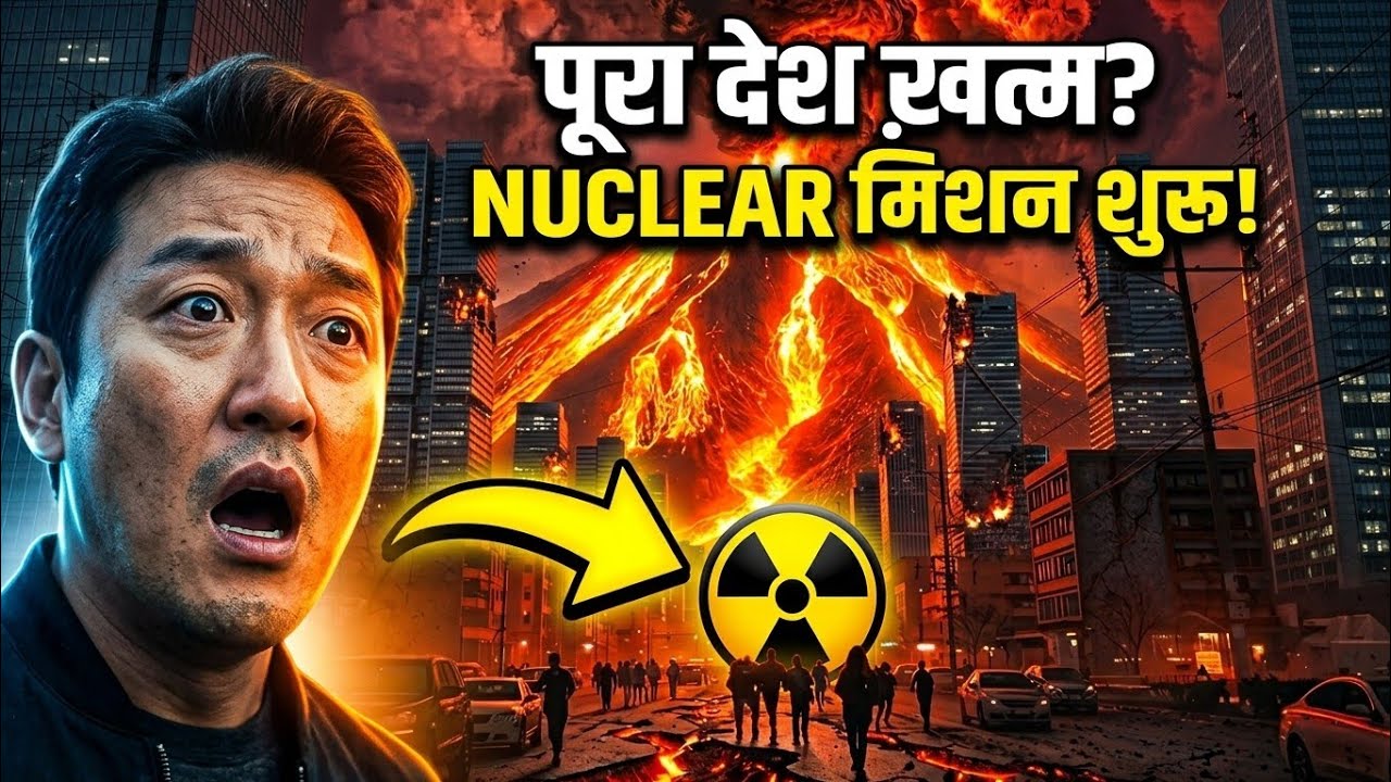 Is VOLCANO Ne Poore DESH Ko MITA Diya ( ASHFALL Movie Explained in Hindi/Urdu