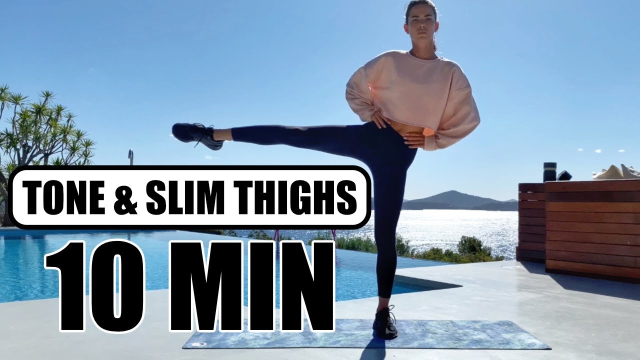10 MIN TONE & SLIM INNER THIGHS - NO BULK! - guided by angie