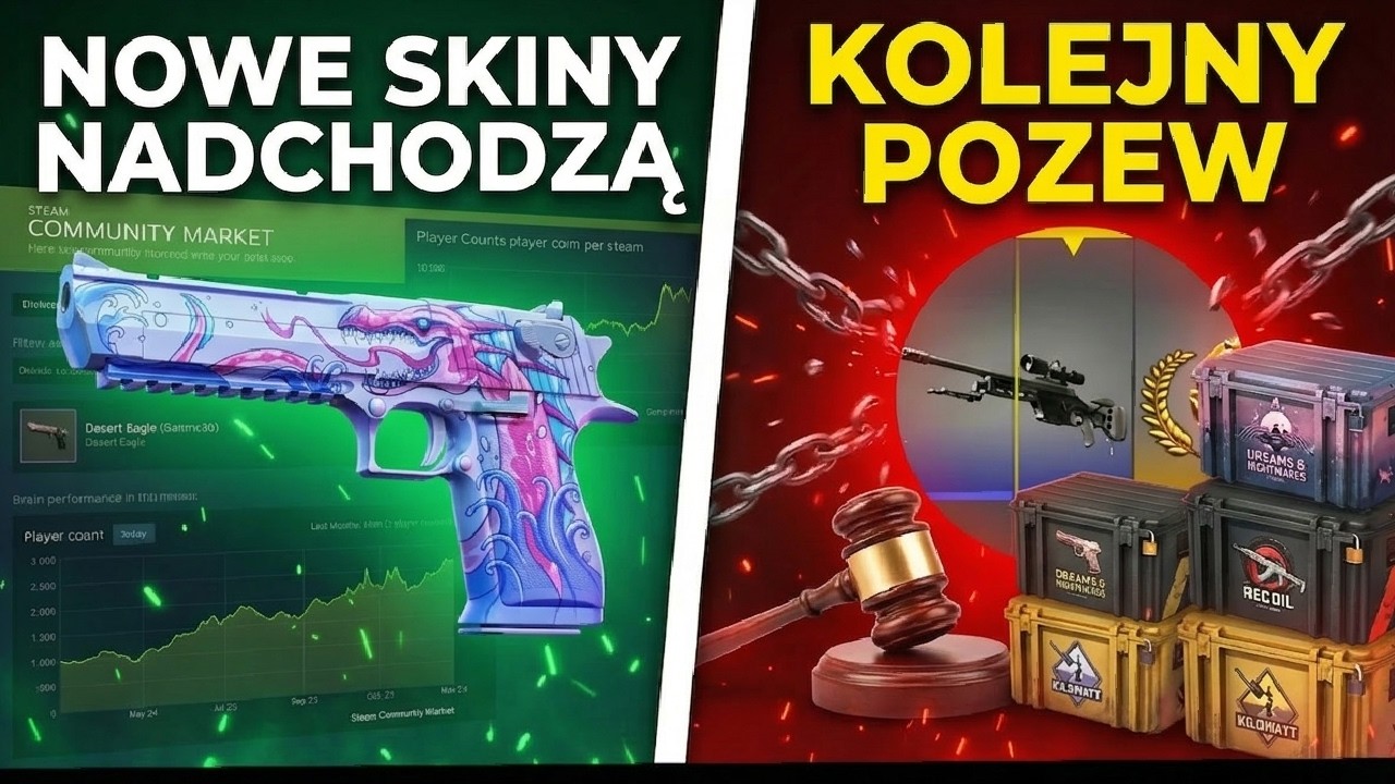 Nowe skiny do karnetu są za rogiem! |Kolejny pozew na Valve!| Promka na budapeszt!
