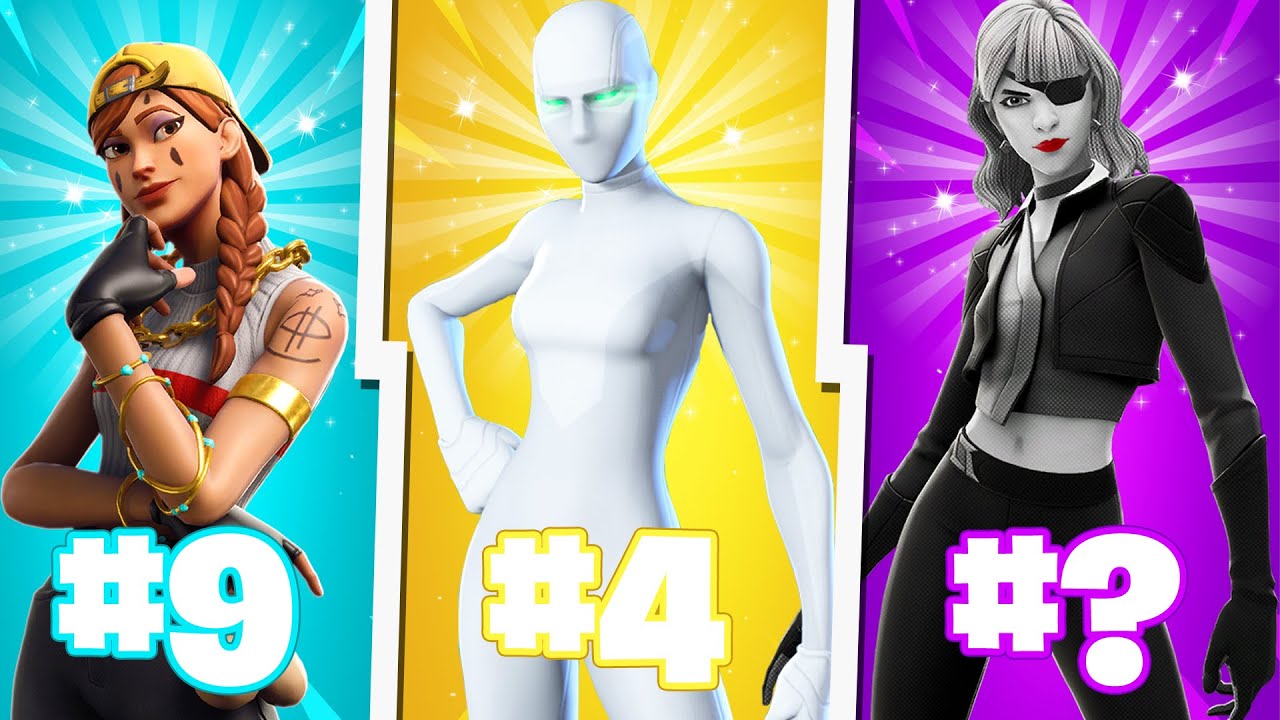 The Most TRYHARD Female Skins In Fortnite 2021