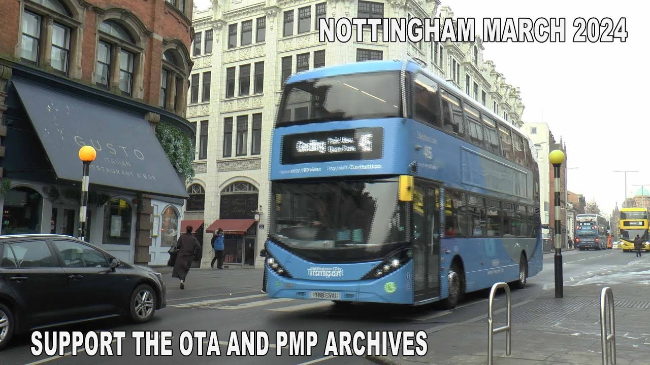 NOTTINGHAM BUSES MARCH 2024
