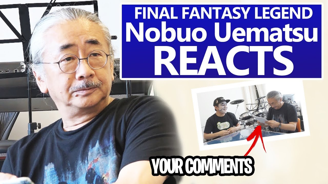 NOBUO UEMATSU reacts to FINAL FANTASY VII Remix