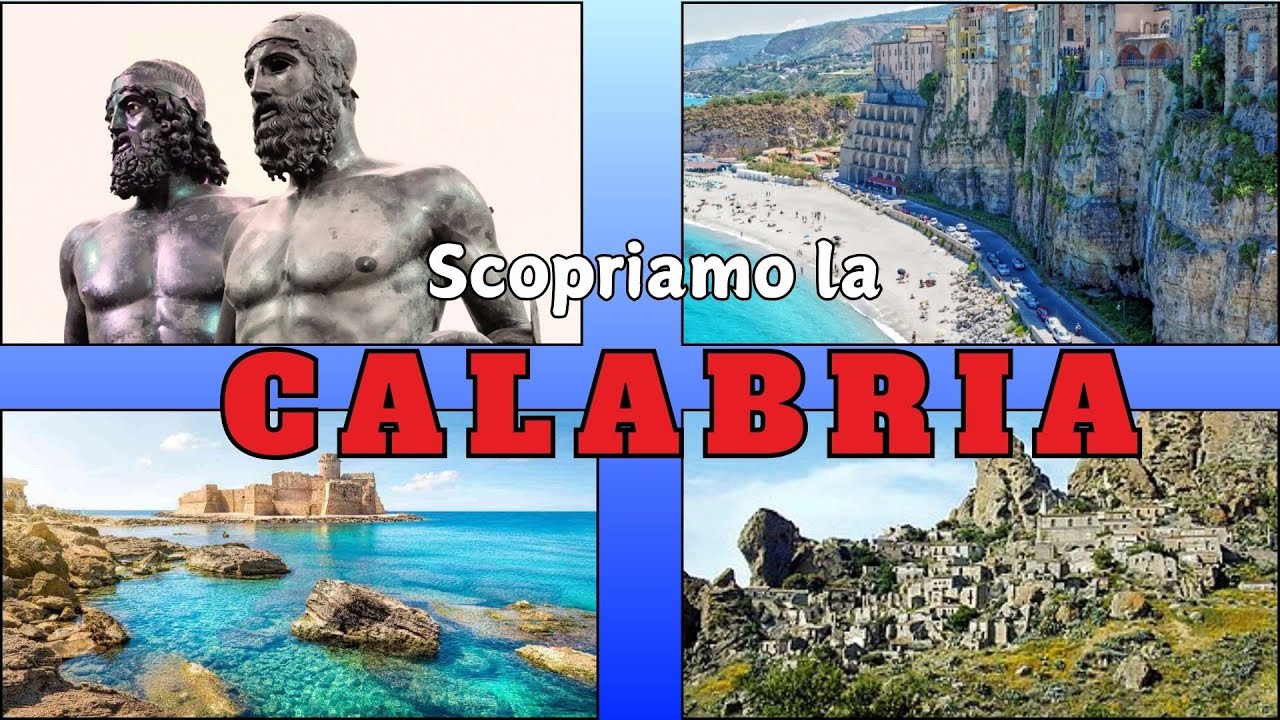 LA CALABRIA - Le #regioni d'#italia: videolezione per la #scuola - #geografia