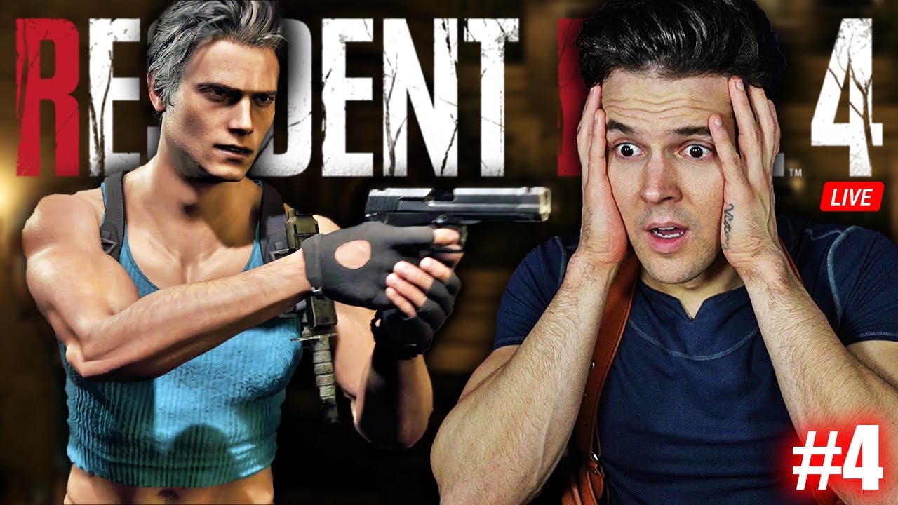 Leon Is Trapped in a Room with TWO BIG DUDES! | Resident Evil 4 Remake PART 4