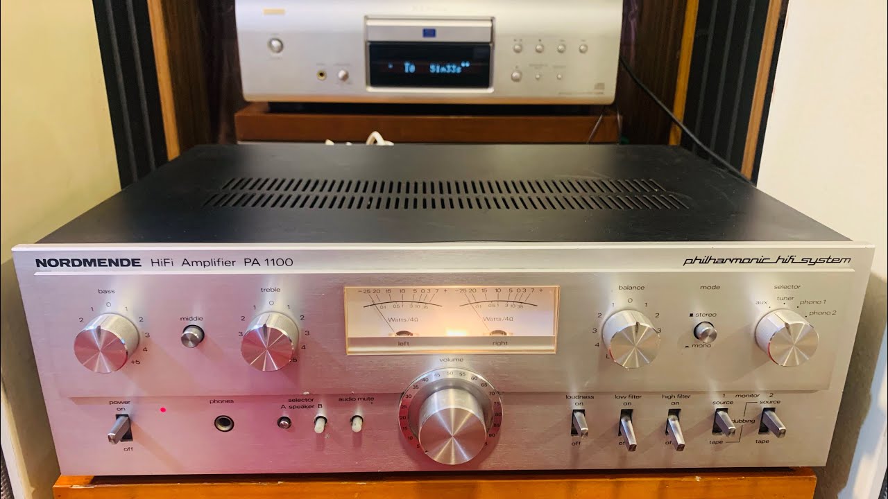 Ampli Đức Nordmende PA 1100_Loa Âu mà gặp em này nó thổi cho thì ra bằng sạch_(Giá:❌ ĐÃ BÁN❌)