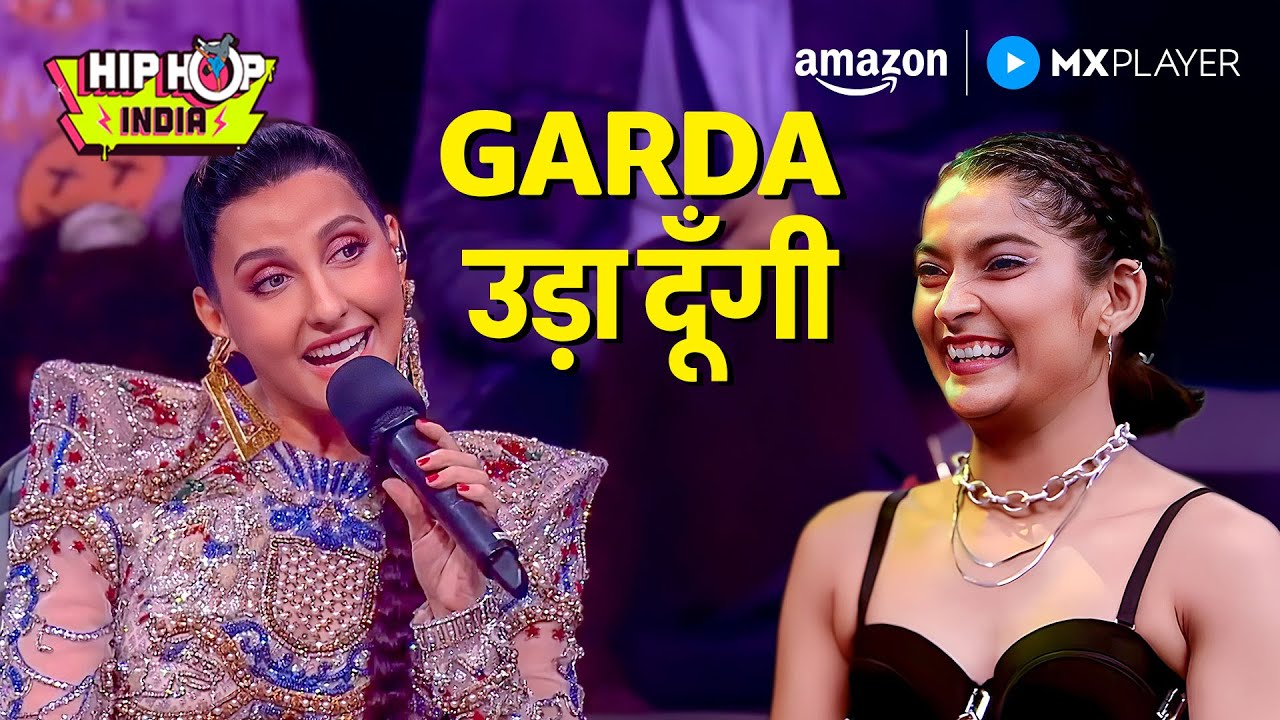Vartika Jha का करारा जवाब 🔥 |Nora Fatehi,Remo D'Souza,Raftaar,Badshah| Hip Hop India #amazonmxplayer
