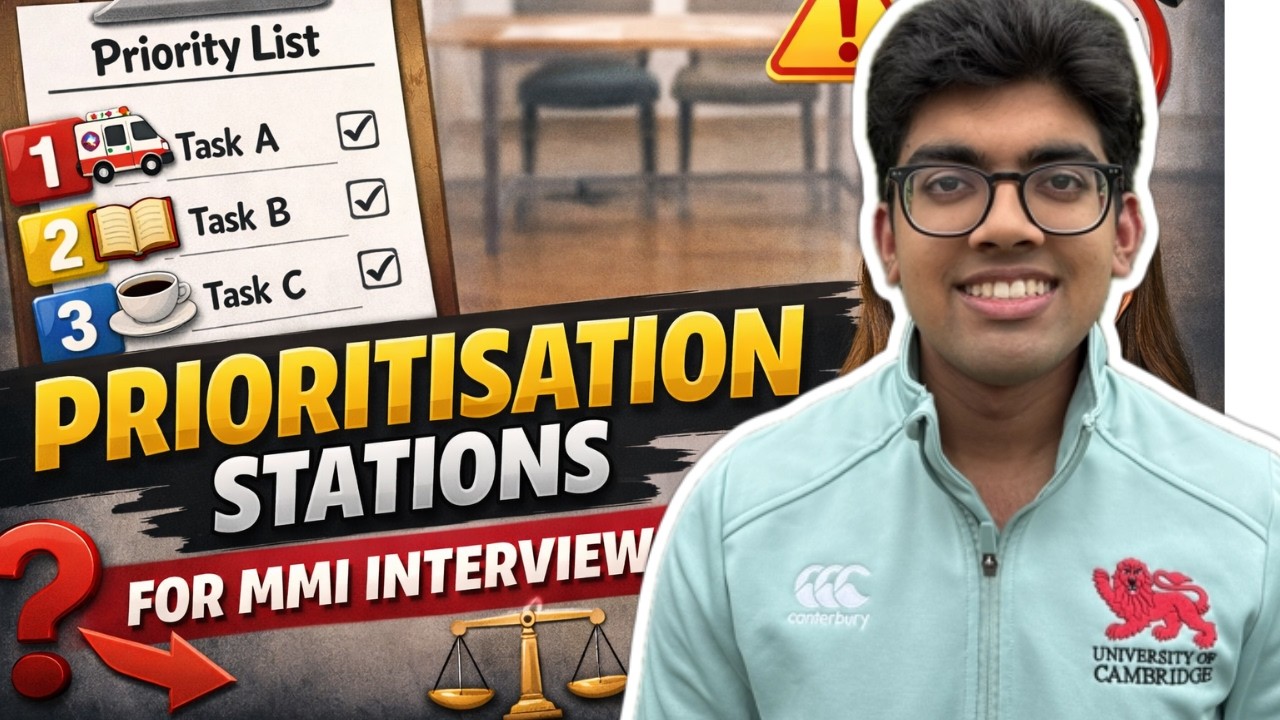 How to STAND OUT in PRIORITISATION STATIONS... | MMI Interviews