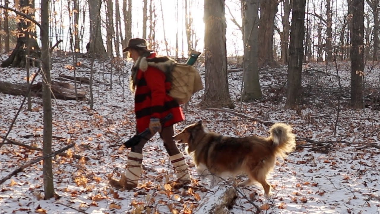 Hike & Cook with my Dog | Burrito on a Campfire!