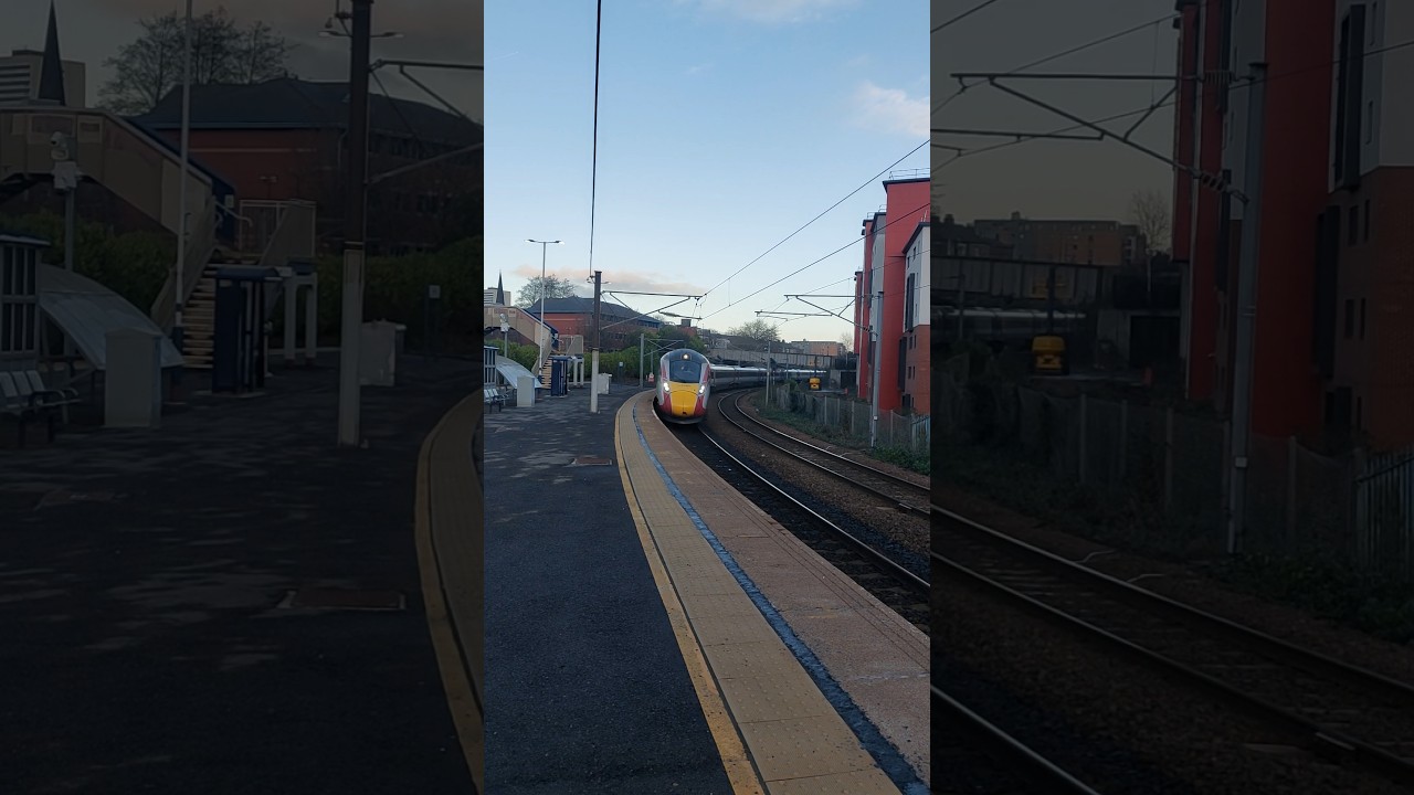 LNER Class 801 passing manors