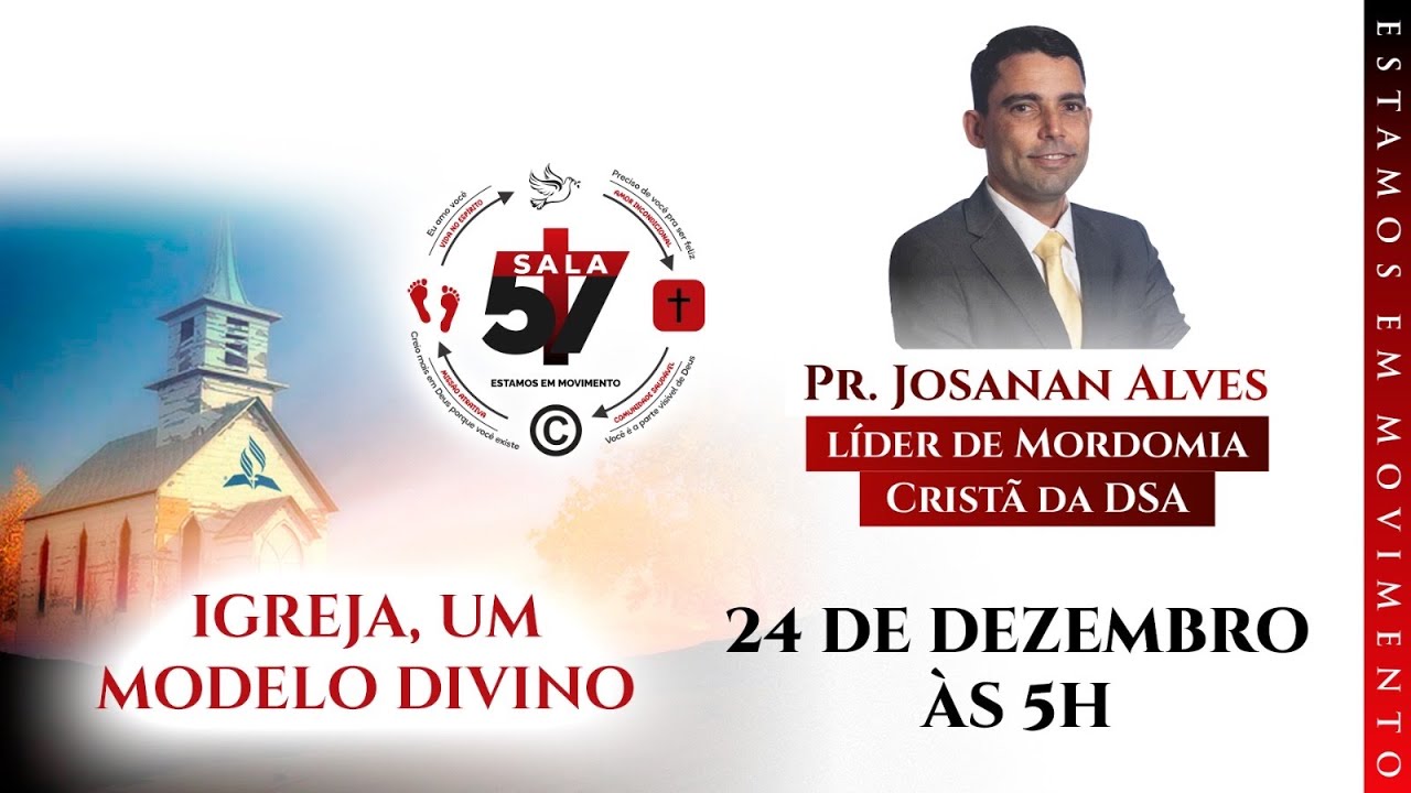 Pr  JOSANAN ALVES   IGREJA, UM MODELO DIVINO