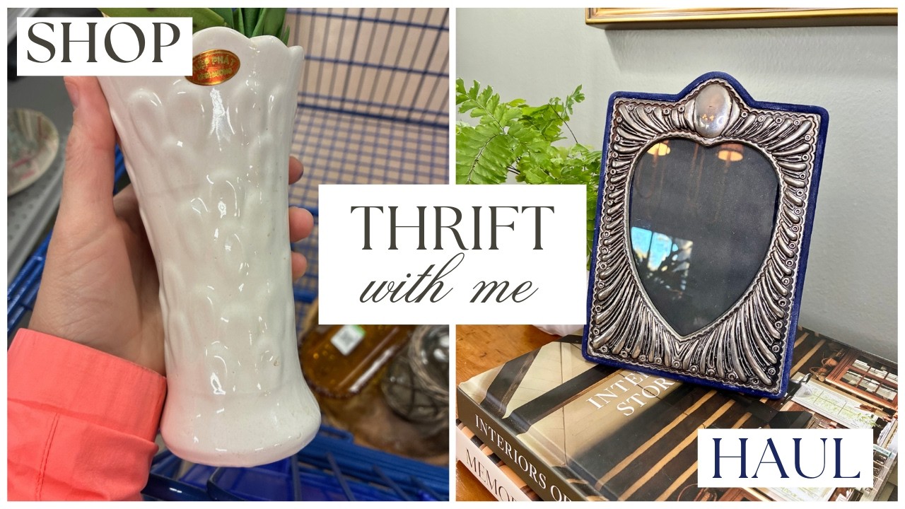 Thrift With Me at Goodwill (Sunday w/ Mom!) | Vintage Finds for Etsy & Home