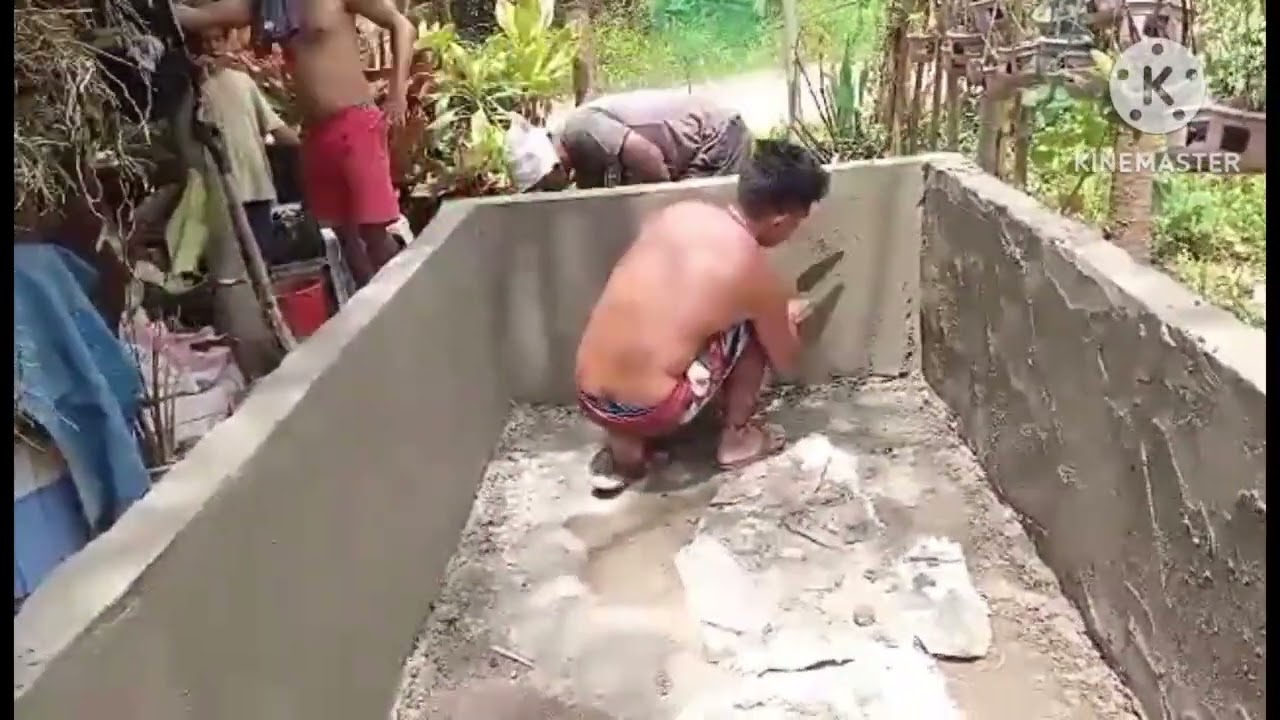 Part 2 Paano gumawa ng concrete fishpond para sa aking crayfish #crayfish#pet lover @simplelhingz