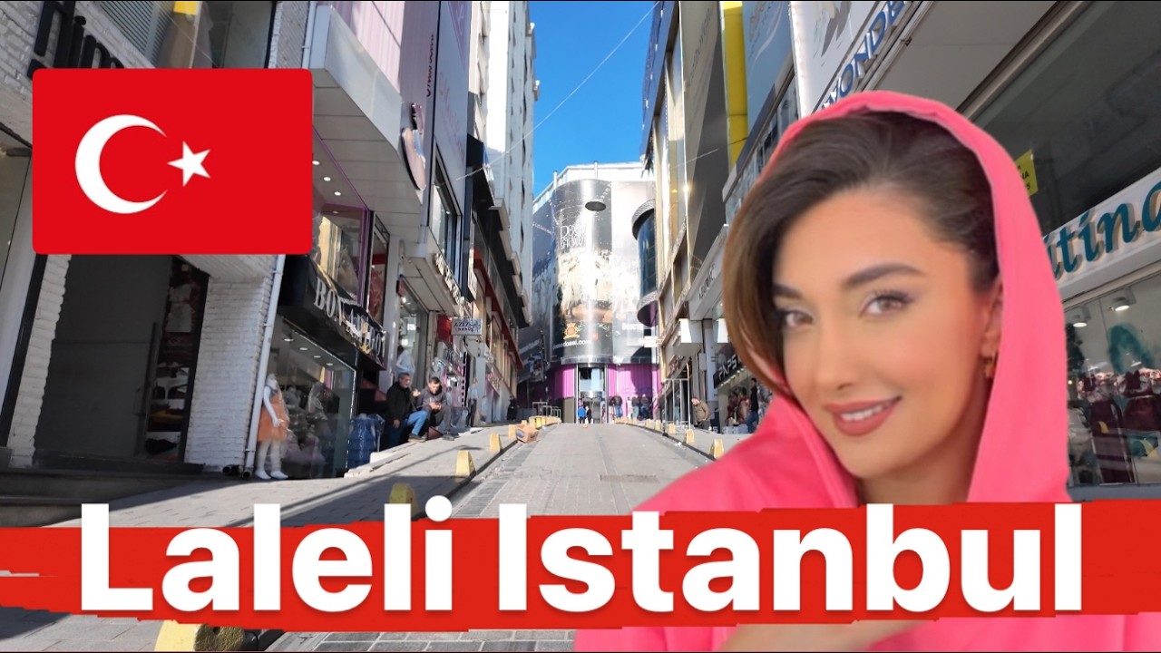 Laleli Walking Tour, Istanbul 4K, Walking The Earth