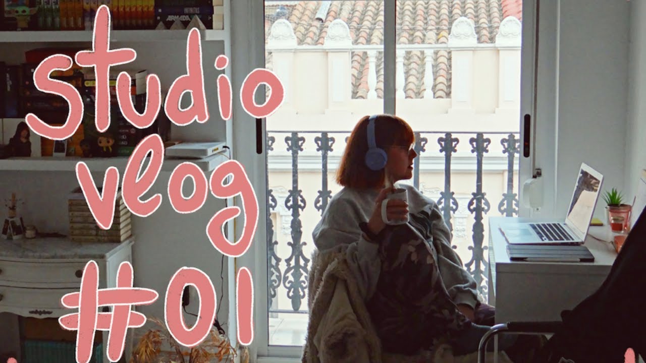 studio vlog #01✨  rutina y seguir aprendiendo