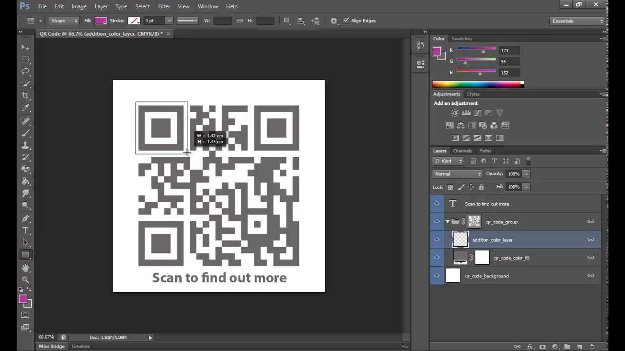 Quick Look QR Codes for Photoshop CS6