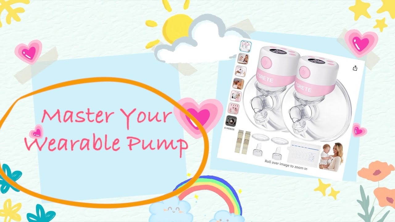 Master Your Wearable TSRETE Breast Pump // Hate Pumping? MUST Watch // TSRETE Breast Pump Tutorial
