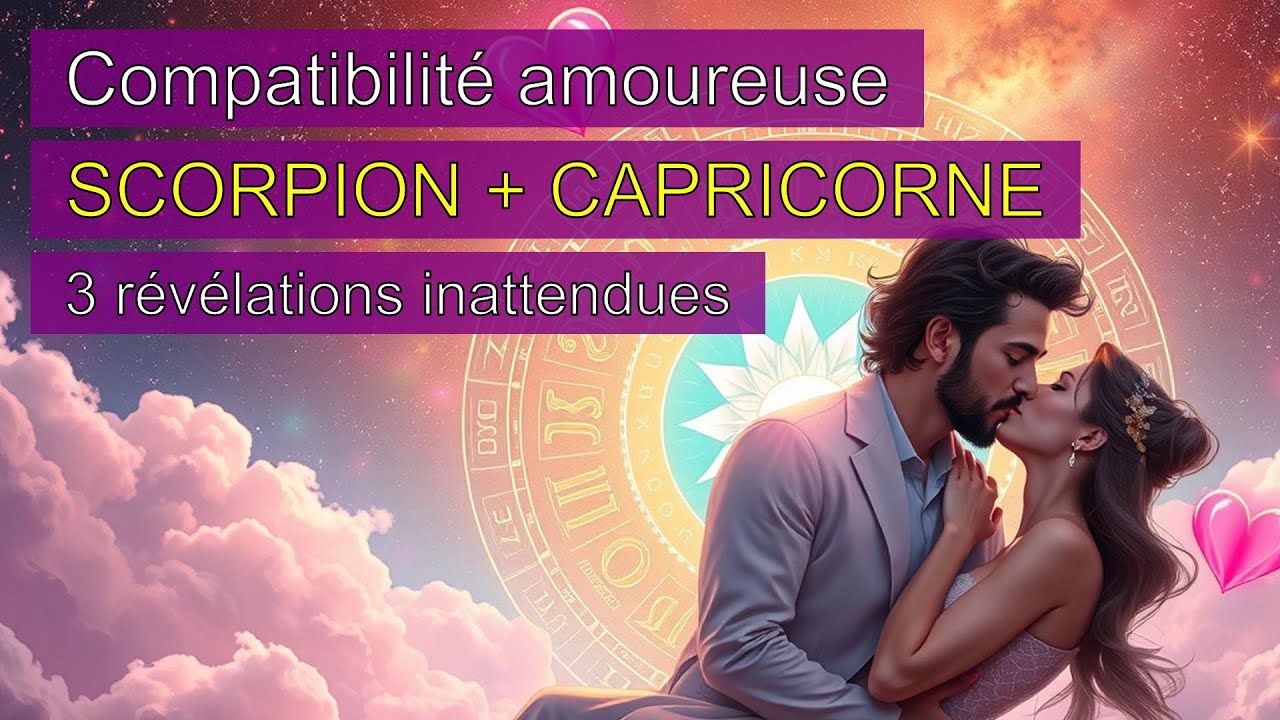 ❤️ Compatibilit&eacute; : Scorpion + Capricorne - Un destin commun ?