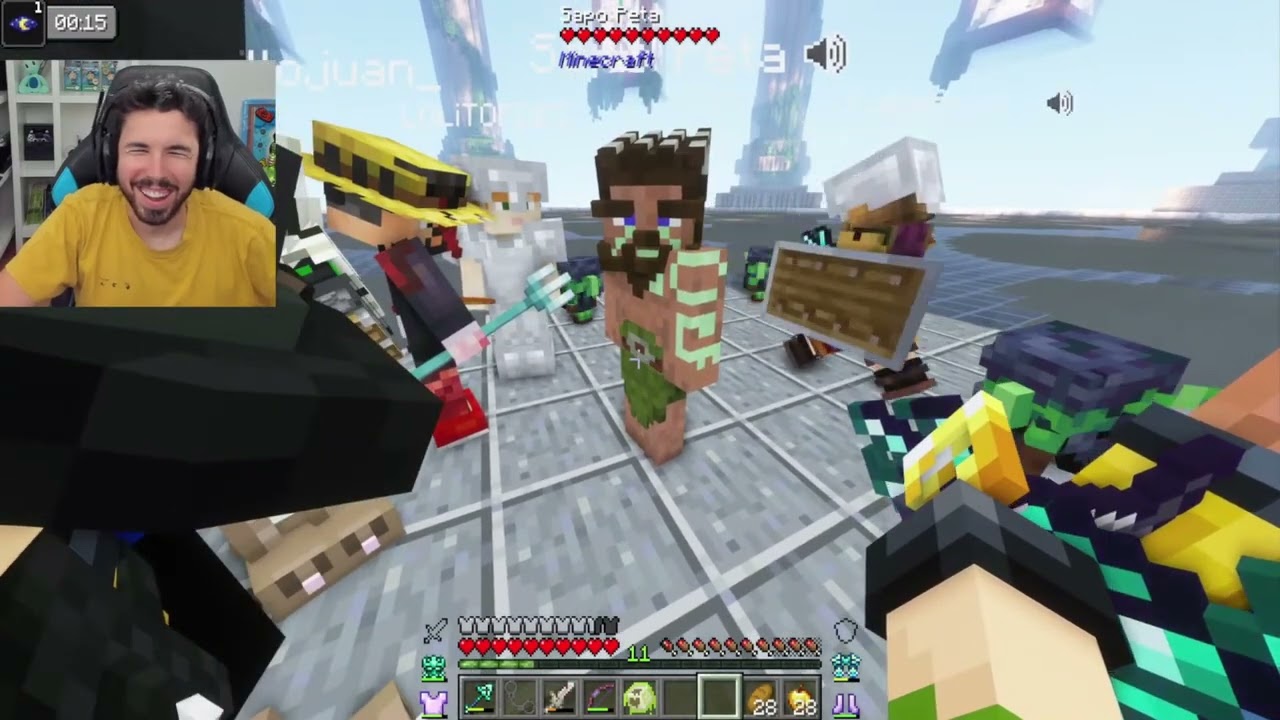 Reaccion de willy al conocer a Sapo Peta | Karmaland 5