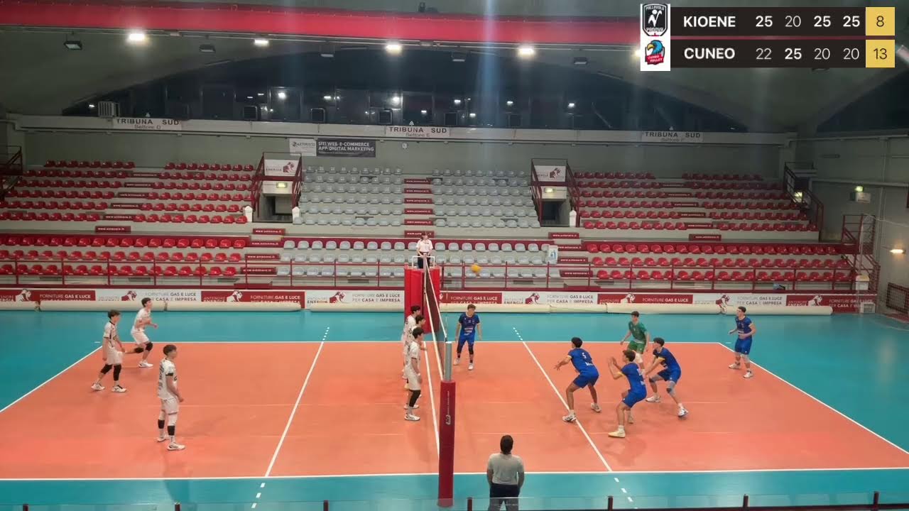Qualificazione Junior League pallavolo maschile u20  Kioene Padova - Cuneo Volley San Bernardo TO
K