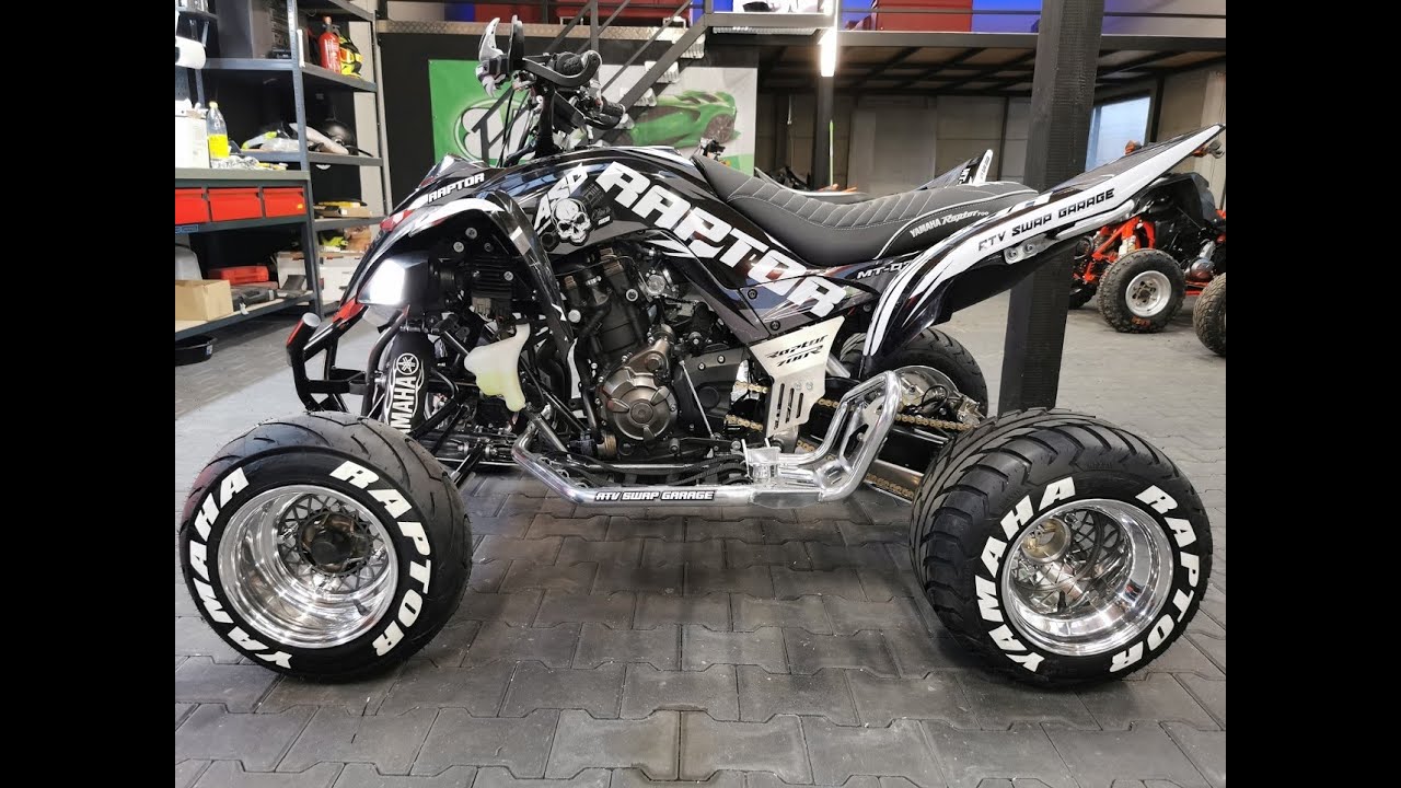 Yamaha Raptor 700 / Conversion MT-07 ( Fz-7) Super Moto