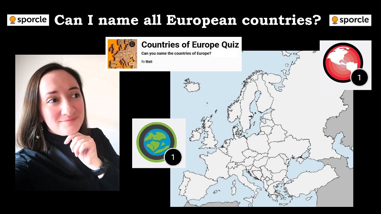 Sporcle Quiz: Can I Name All The Countries in Europe?