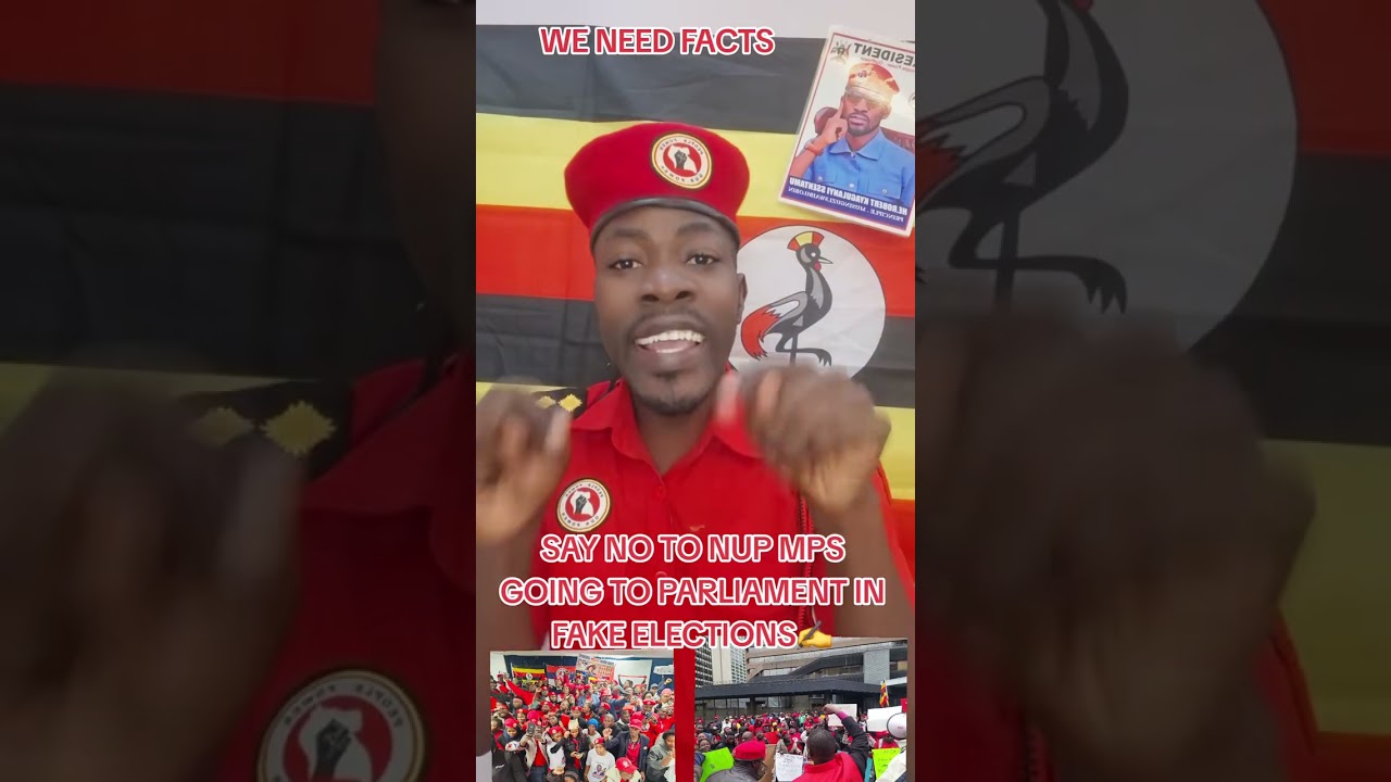 SAY NO TO NUP MPS GOING TO PARLIAMENT IN FAKE ELECTIONS. #subscribe #share #join #comment 