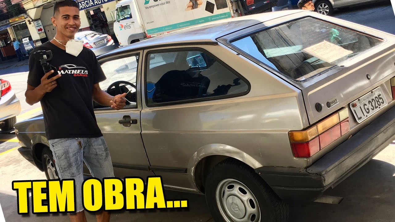 FUI BUSCAR MEU NOVO CARRO, GOL QUADRADO ! | REFORMA DO GOL CL EP.1