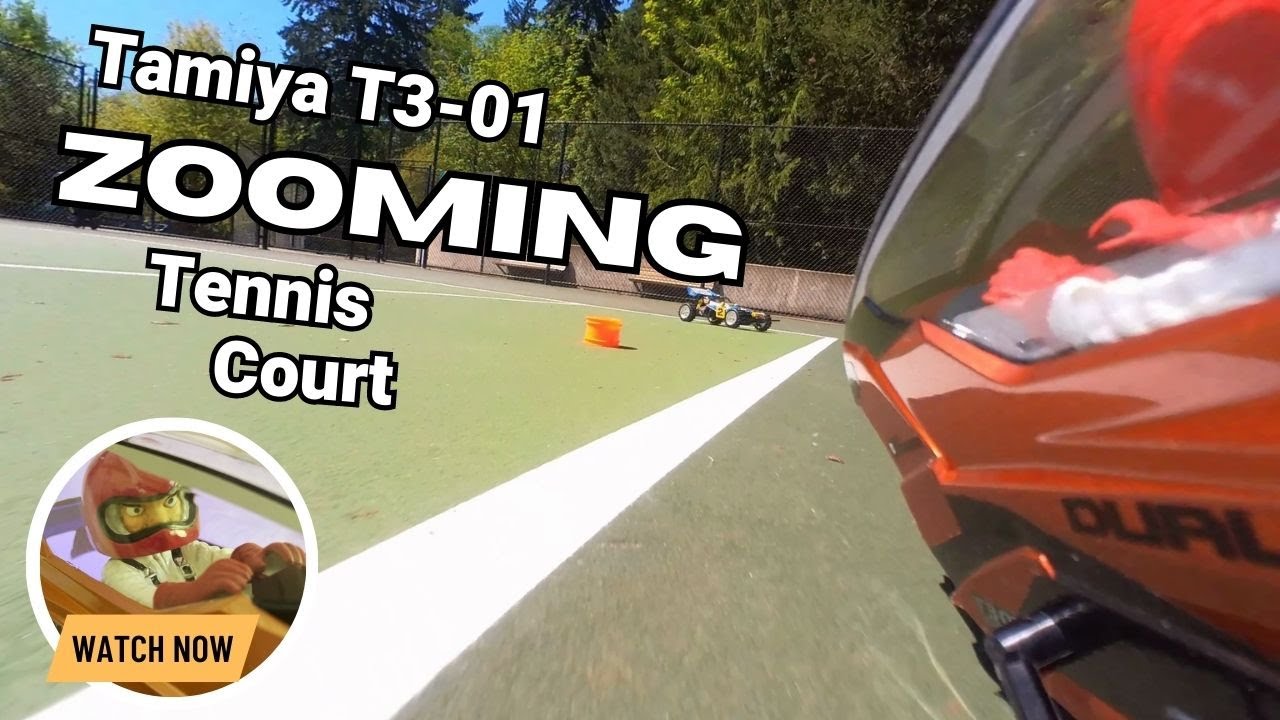 Crazy Speed Pass Trials: Tamiya T3-01 Dual Rider