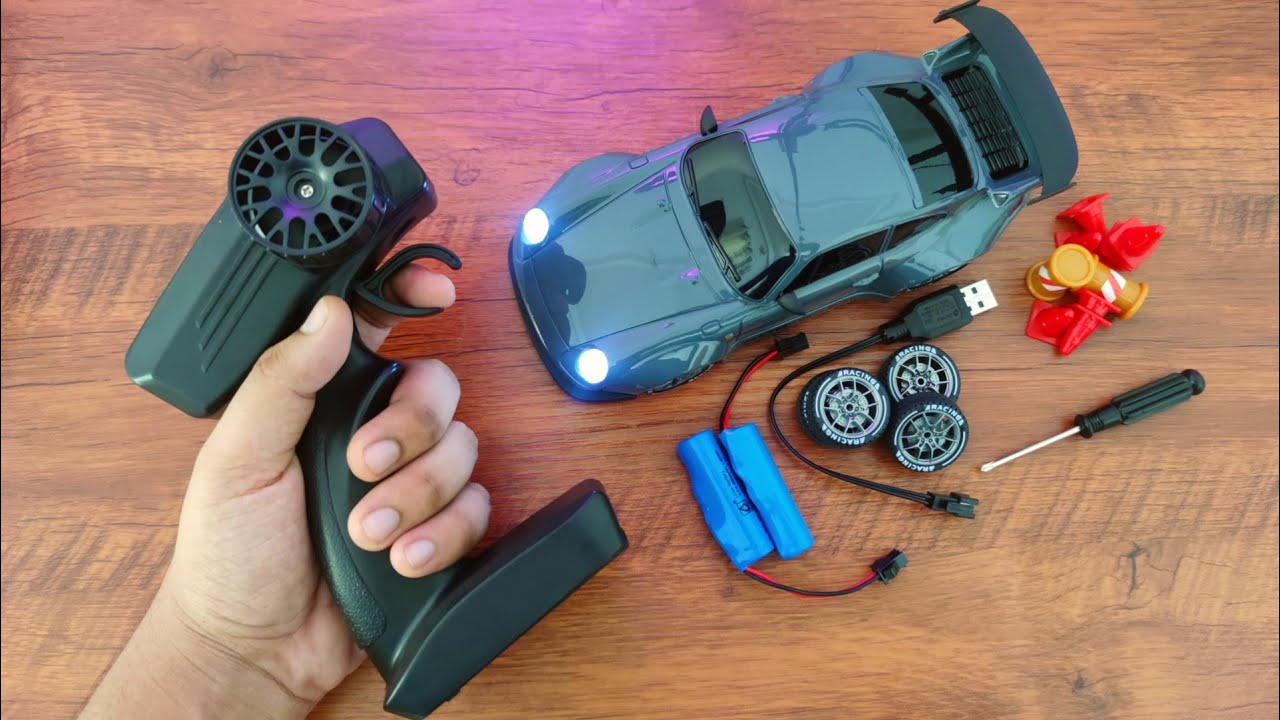 BEST Remote Control Drift Car Unboxing and Review - Small RC Porsche