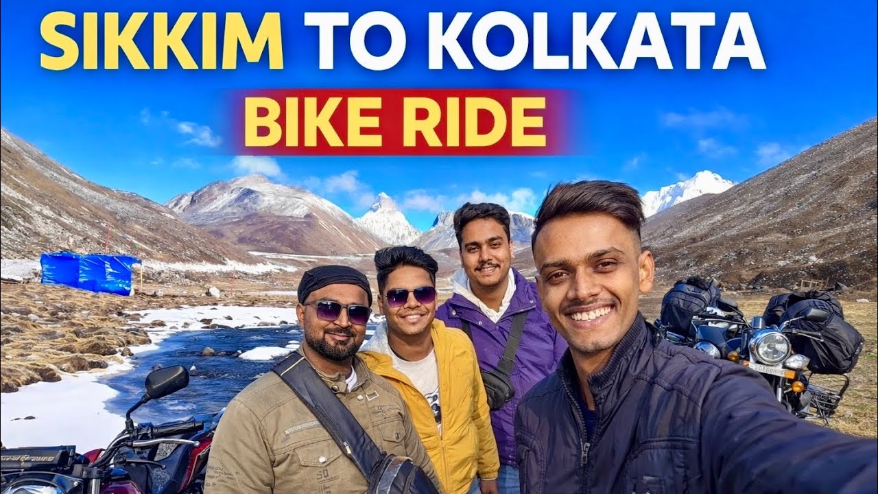 Successful sikkim trip with friends | Ep- final | sikkim to Kolkata bike ride#kolkata #sikkim #vlog 