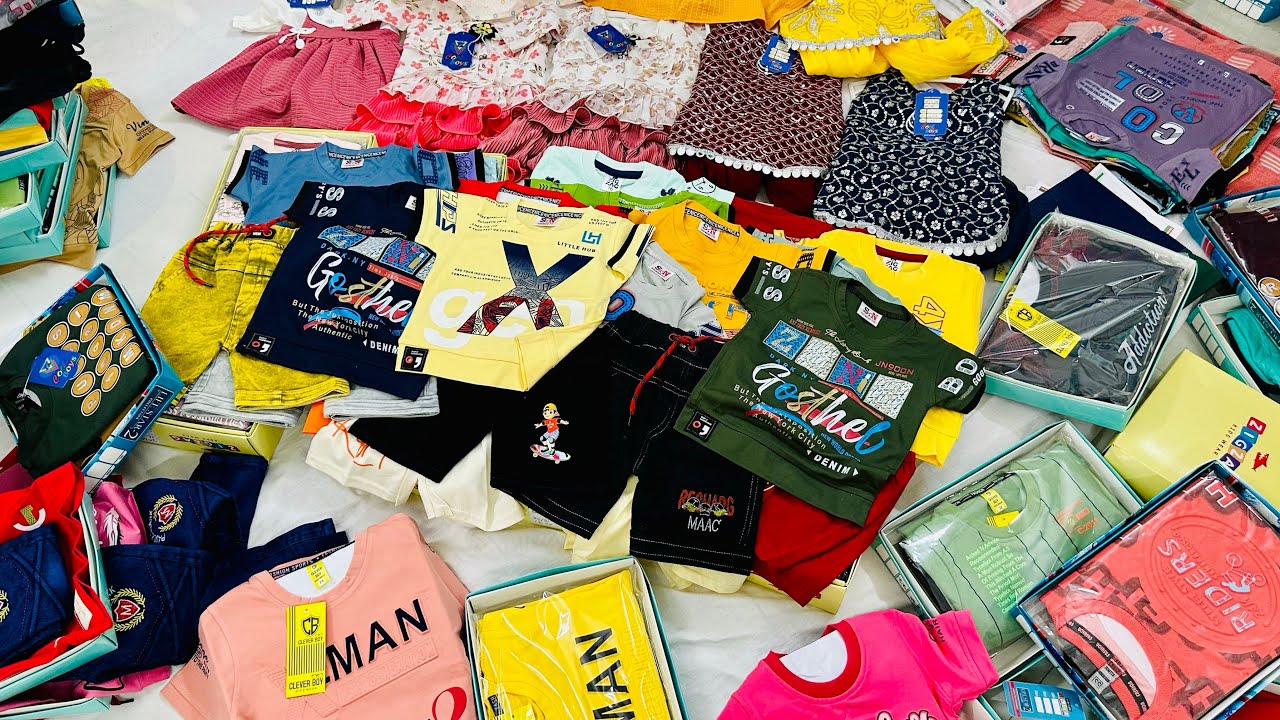 Premium Quality Kids Clothes Manufacturer in Kolkata METIABURUZ || #wholesalemarket || cool garments