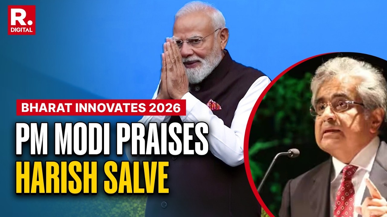 PM Modi Shares Special Message For Harish Salve While Praising India's tech Revolution