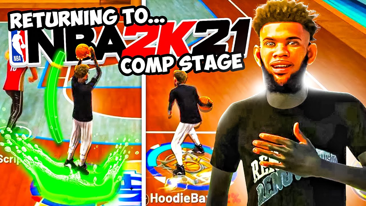 I made my return to the COMP STAGE in NBA 2K21 and COULD NOT BE STOPPED..
