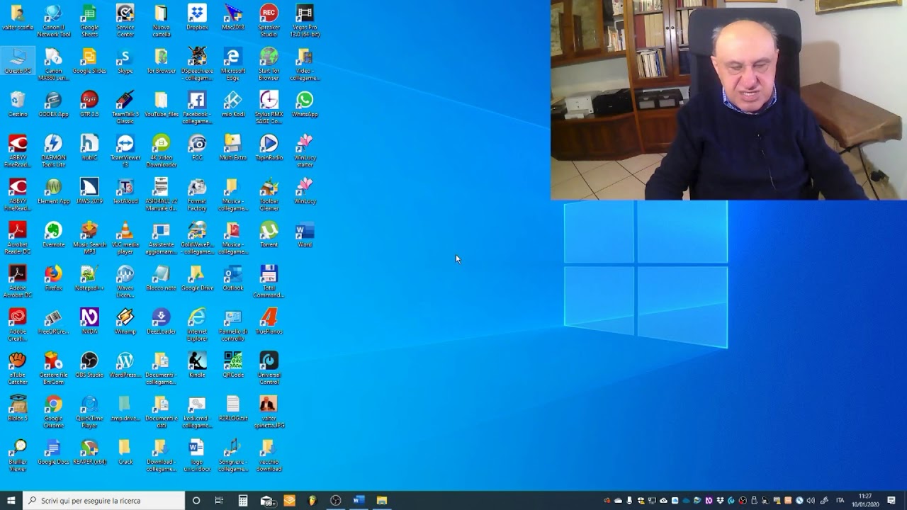 Nvda ,un fantastico screen reader che consente ai non vedenti di lavorare su Windows: parte prima.