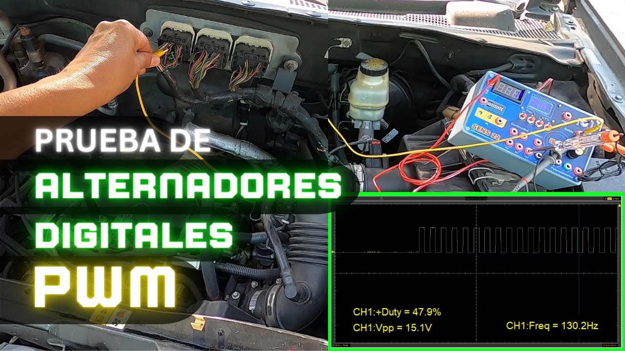 Prueba de alternadores digitales PWM