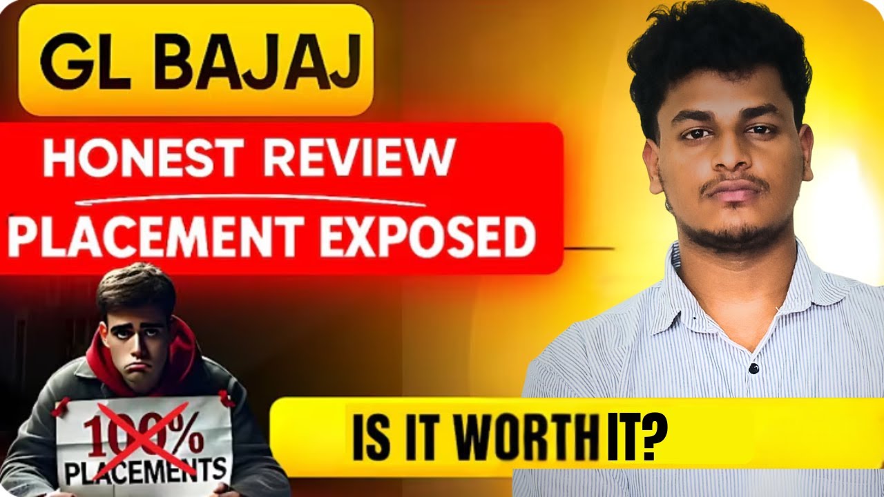 GL Bajaj Greater Noida Real Placement Exposed 🔥 | Honest Review, CSE Cutoff, Fees & Placement