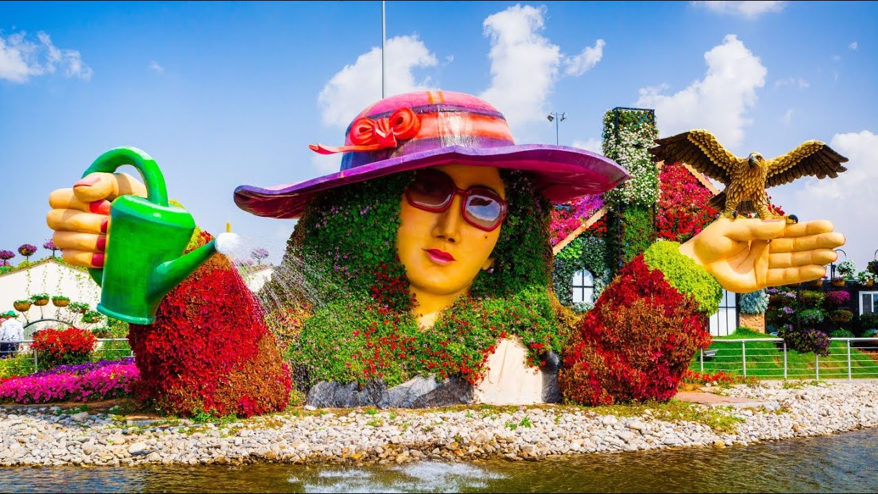DUBAI'S Miracle Garden ka MIIIRRRACLE |#travel #dubai #miracle #dubaivlog #flowers #garden #vacation