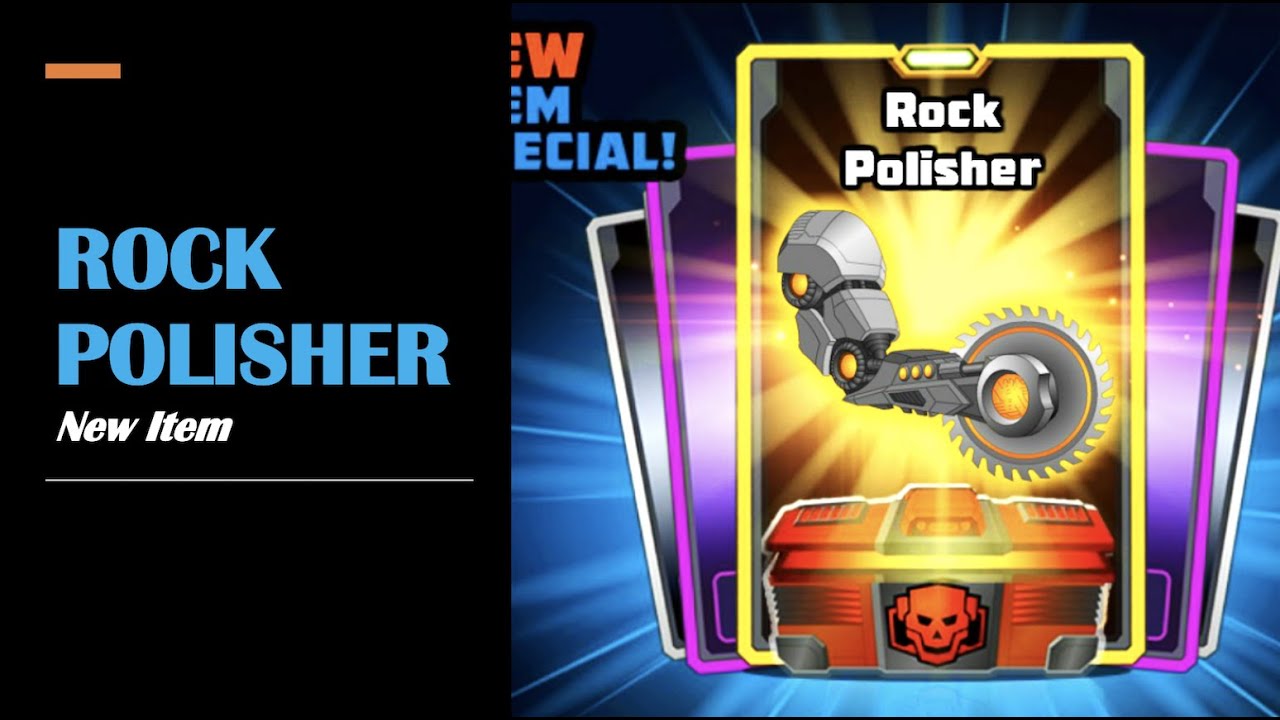 Rock Polisher | New Item Special | SuperMechs
