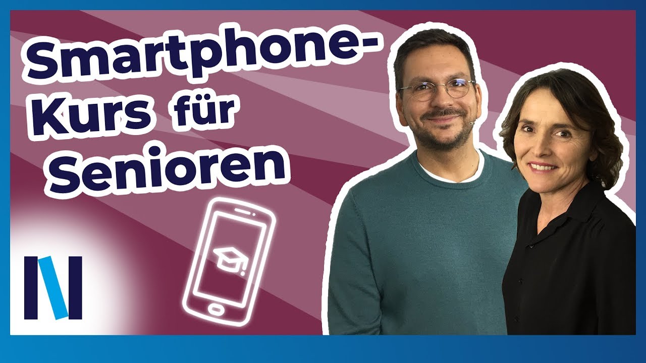 Smartphone-Kurs für Senioren - Infos zum Konzept für Trainer und Bildungseinrichtungen