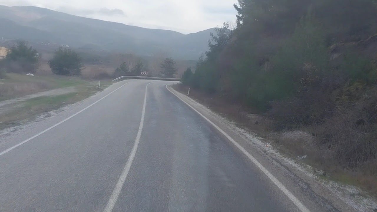Black Sea Mountain Curves | 38 Min Truck Driving POV | Real Engine Sound | No Talking
