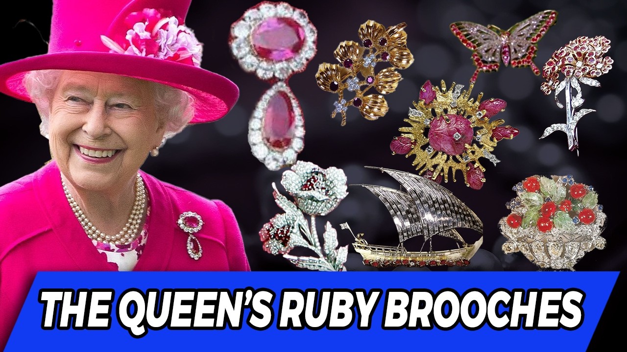 Royal Elegance: Exploring Queen Elizabeth's Ruby Brooches