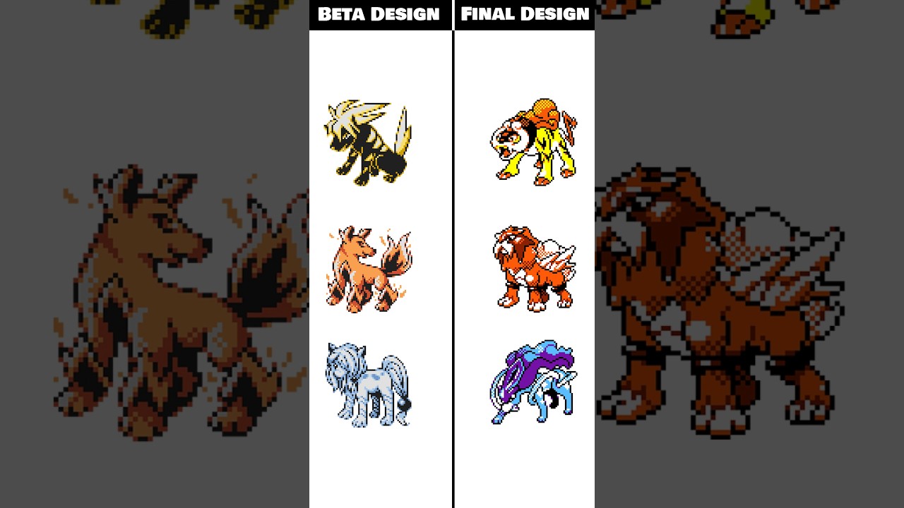 Pok&eacute;mon Beta Sprites (Part 1)