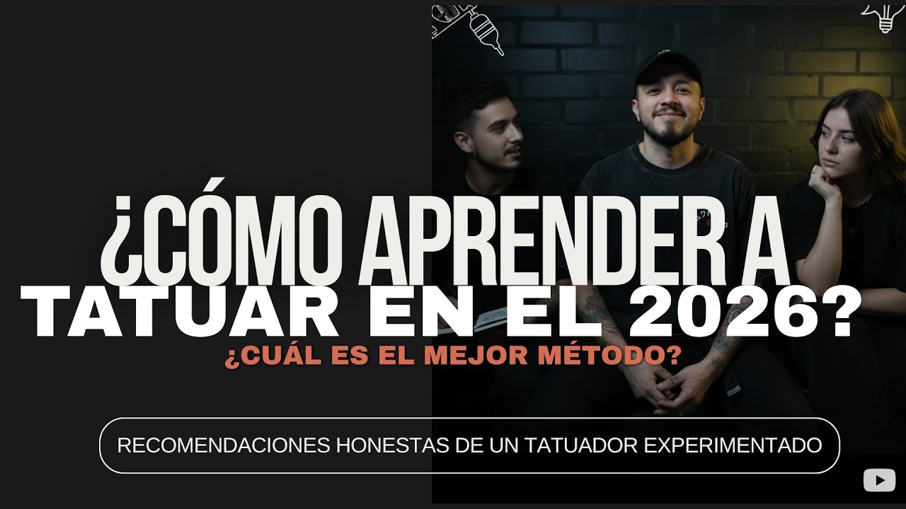 ¿Cuál es la mejor forma de aprender a tatuar en el 2025? Recomendaciones de un profesional.