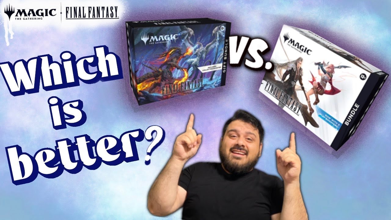 FINAL FANTASY: GIFT BUNDLE vs REGULAR BUNDLE! | Magic the Gathering | #mtg #finalfantasy