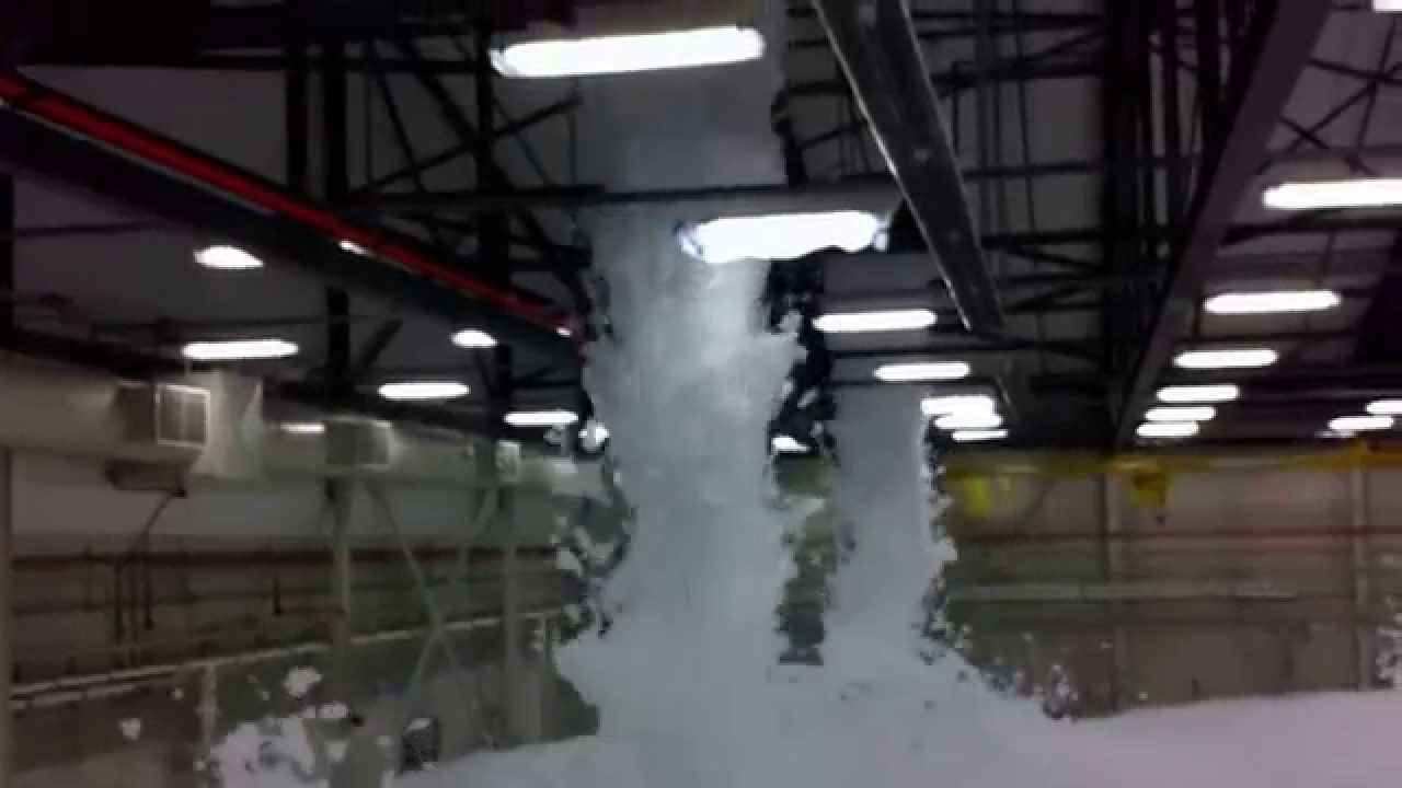 HAFB foam dump test