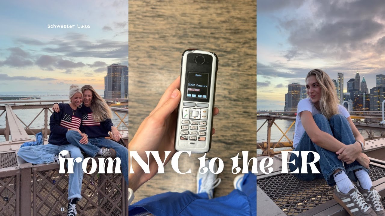 NYC + back in the ER vlog // Schwester Luisa