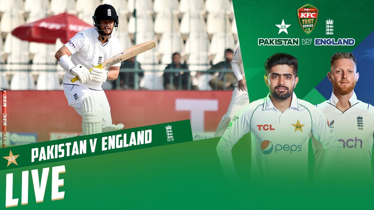 Live | Pakistan vs England | 2nd Test Day 1 2022 | PCB