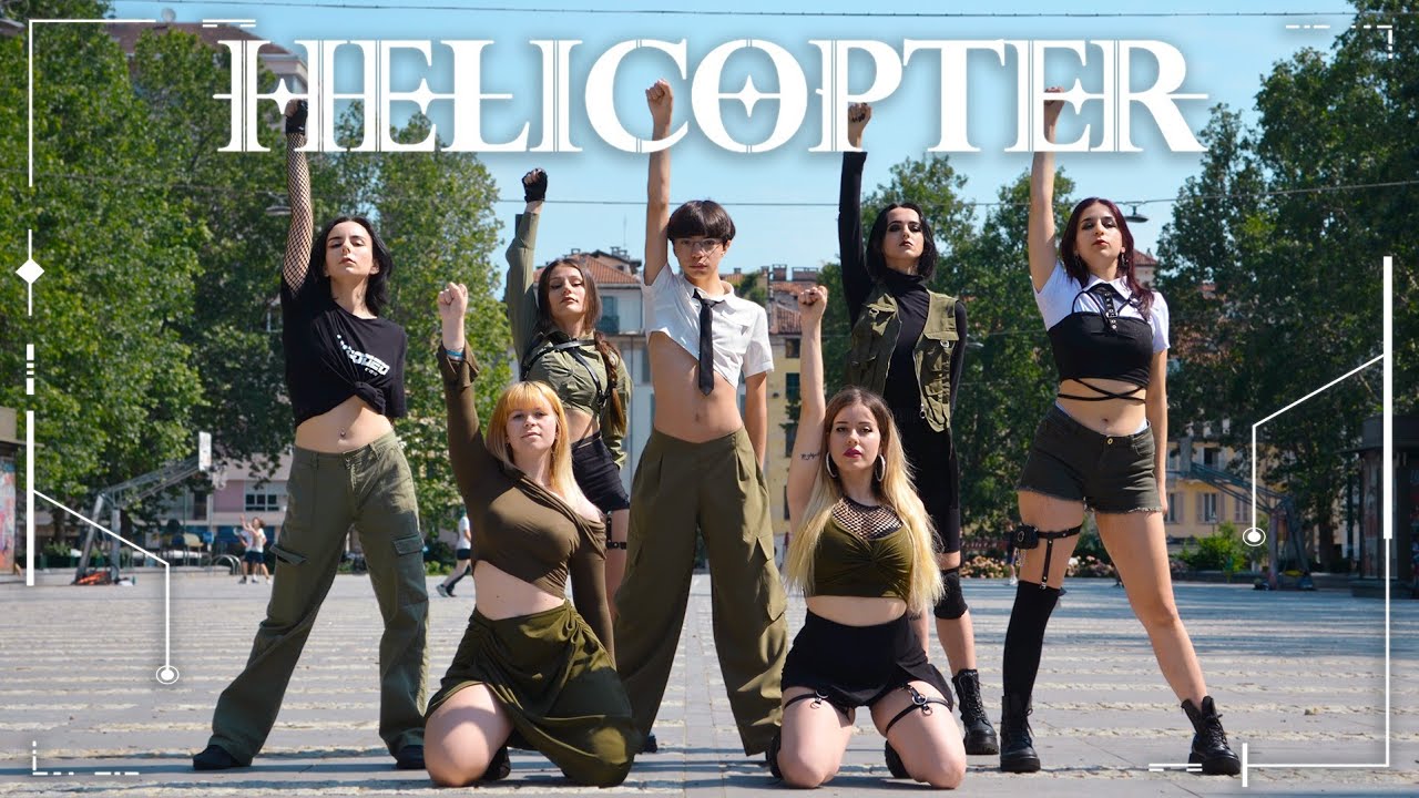 [KPOP IN PUBLIC] CLC (씨엘씨) - Helicopter Dance Cover by UNCODED CREW from Italy