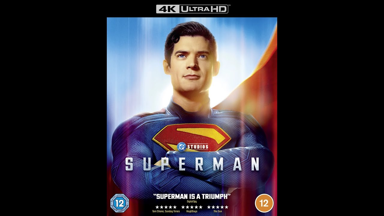 Closing to Superman UK 4K UHD Blu-ray (2025)