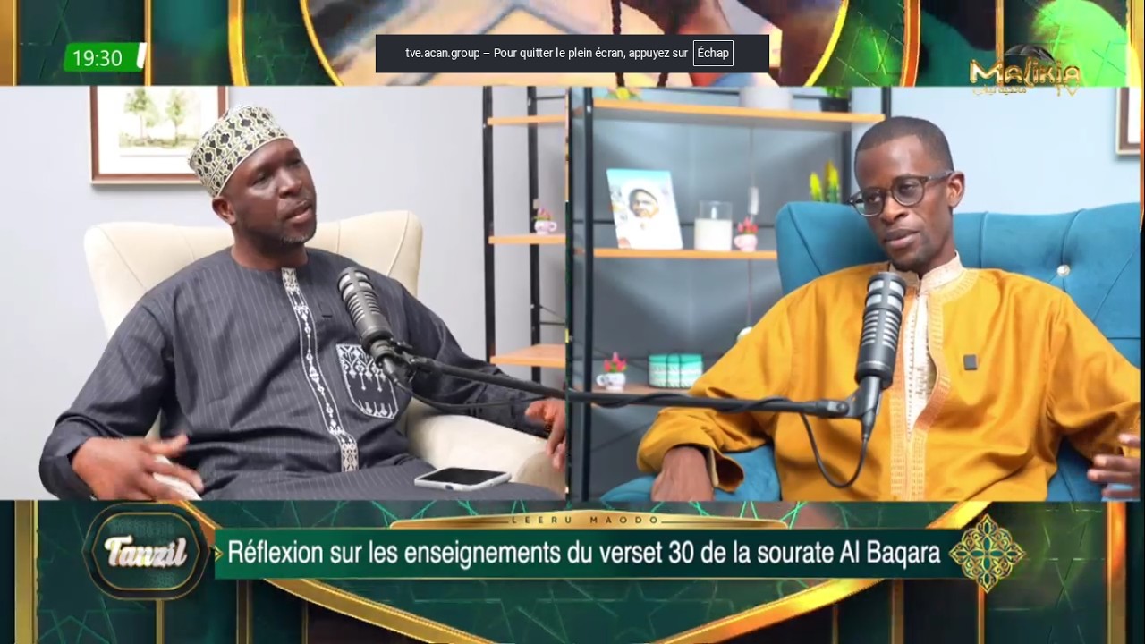 🔴[ DIRECT ] TANZIL:REFLEXIONS SUR LES ENSEIGNEMENTS DU VERSET 30 DE LA SOURAT AL BAQARA| 23 FÉV 2026